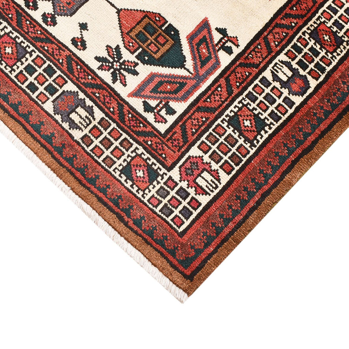 Tapis persan - Nomadic - 162 x 101 cm - multicolore