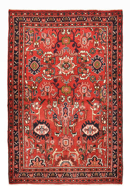 Tapis persan - Nomadic - 162 x 108 cm - rouge