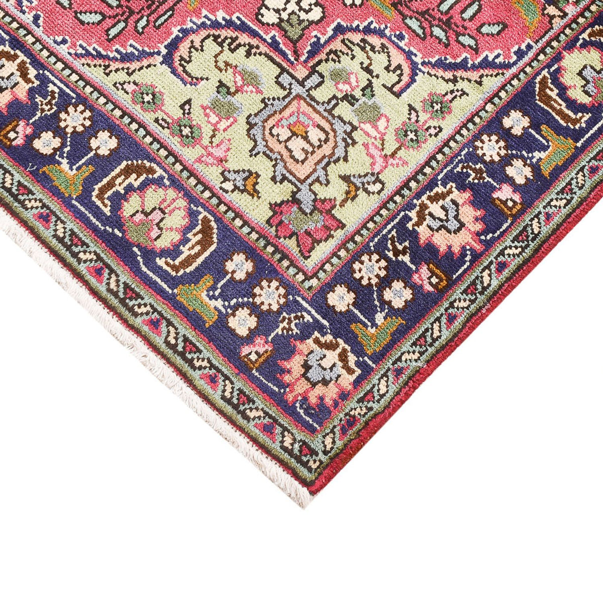 Tapis persan - Tabriz - 144 x 100 cm - rouge clair