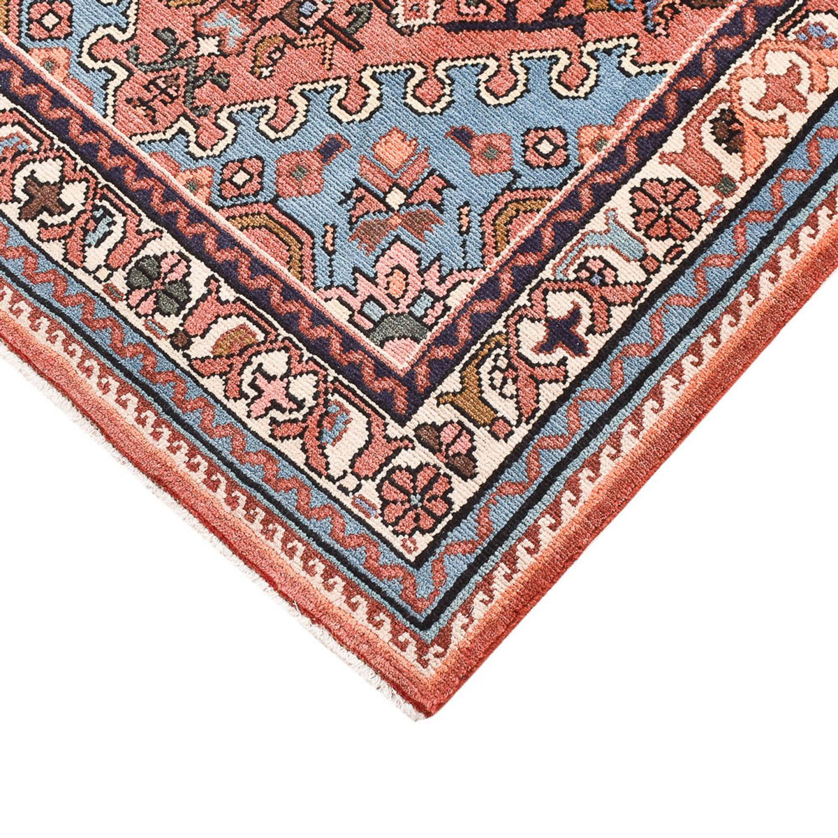 Tapis persan - Nomadic - 154 x 98 cm - multicolore