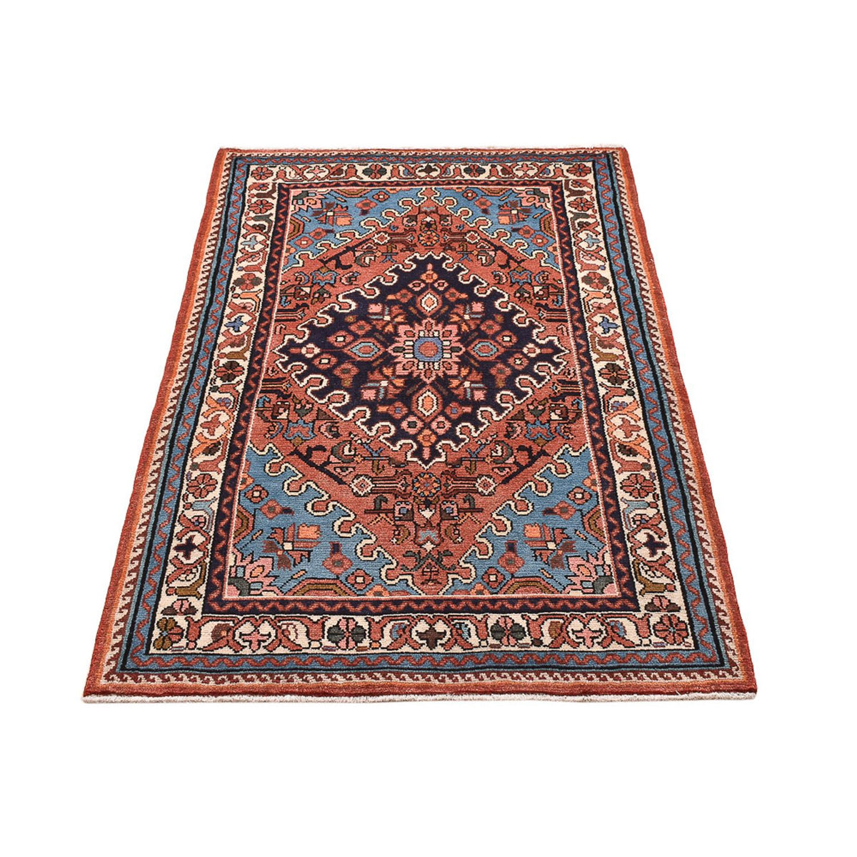 Tapis persan - Nomadic - 154 x 98 cm - multicolore