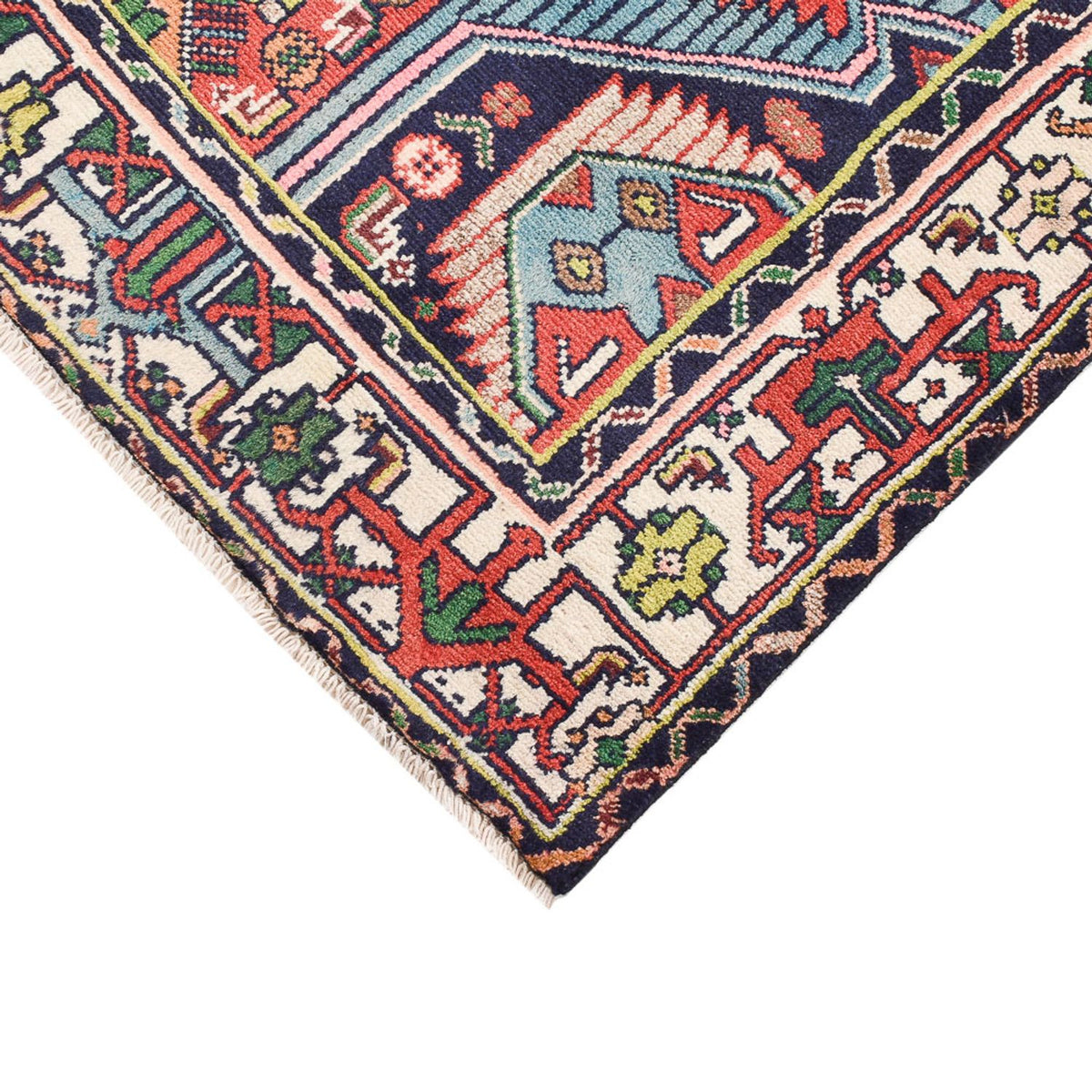 Tapis persan - Nomadic - 145 x 96 cm - rouge