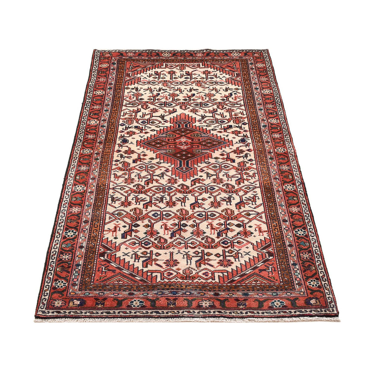 Tapis persan - Nomadic - 170 x 93 cm - multicolore
