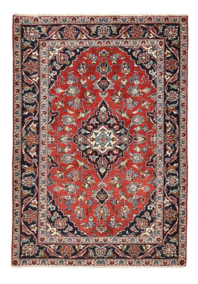 Tapis persan - Keshan - 144 x 96 cm - rouge