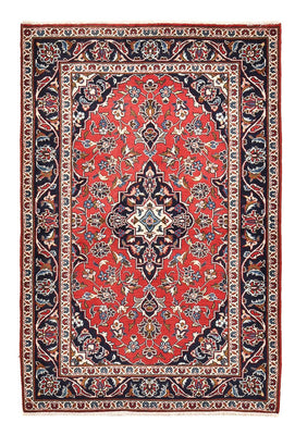 Tapis persan - Keshan - 152 x 100 cm - rouge