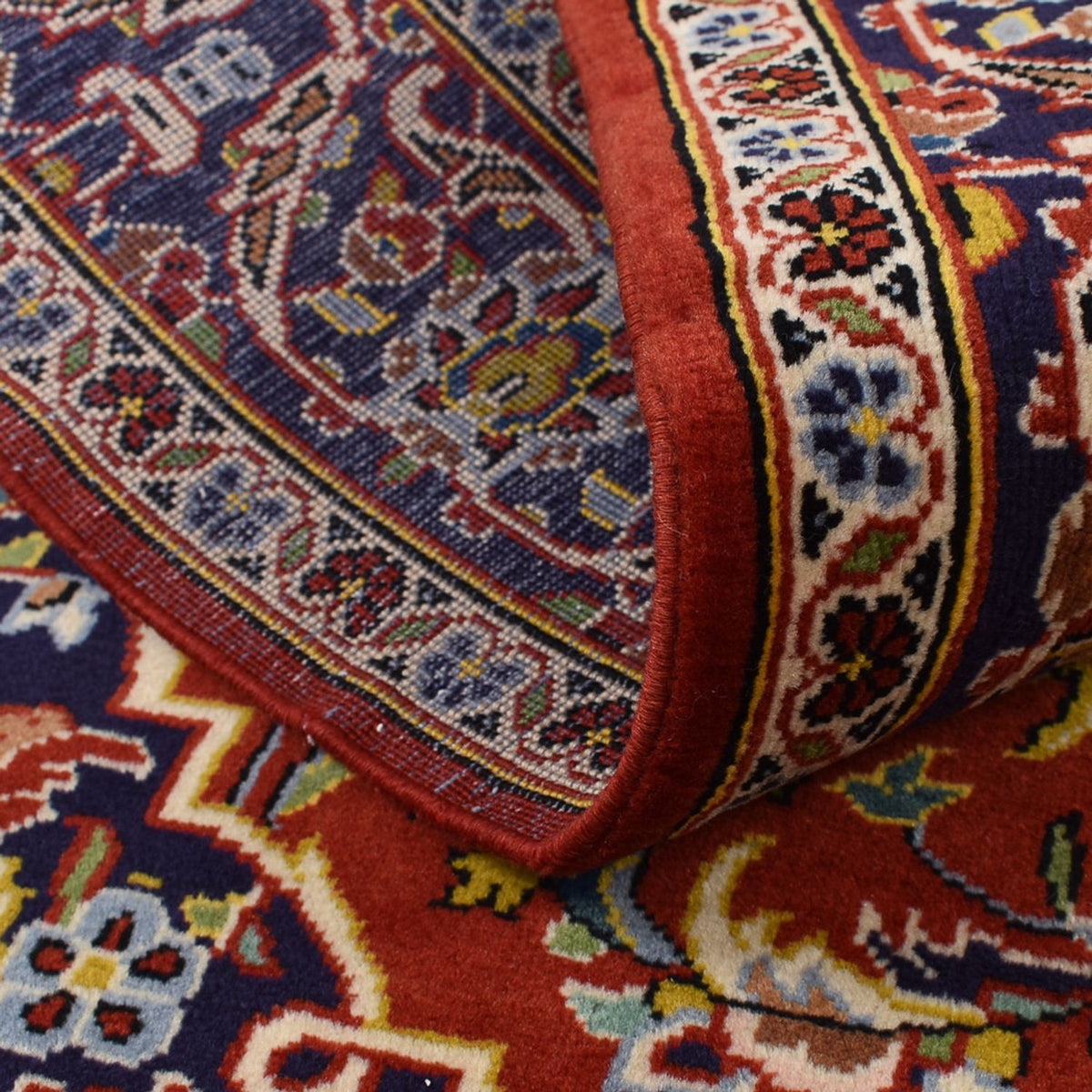 Tapis persan - Keshan - 159 x 110 cm - rouge