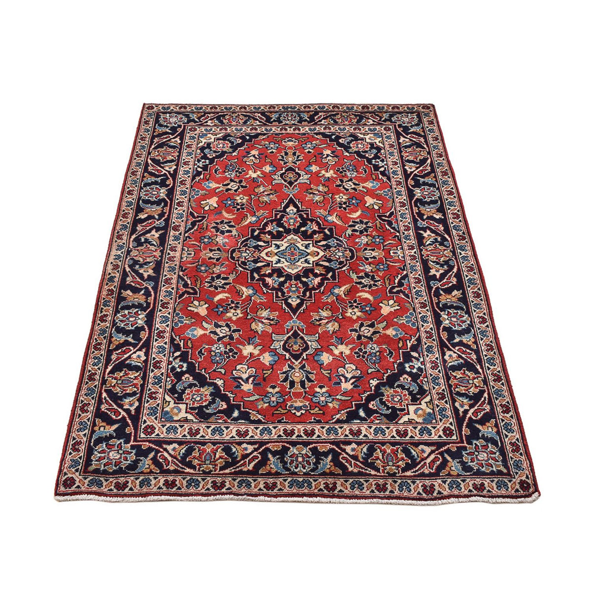 Tapis persan - Keshan - 150 x 98 cm - rouge