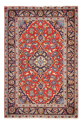 Tapis persan - Keshan - 150 x 100 cm - rouge