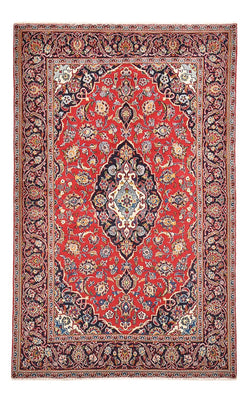 Tapis persan - Keshan - 220 x 138 cm - rouge