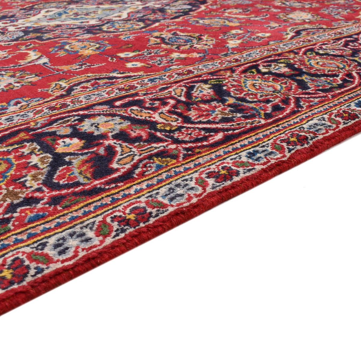 Tapis persan - Keshan - 220 x 138 cm - rouge