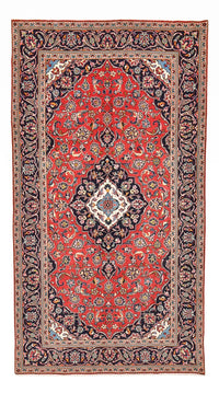 Tapis persan - Keshan - 270 x 144 cm - rouge