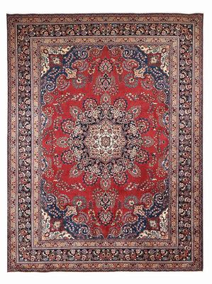 Tapis persan - Classique - 392 x 294 cm - rouge