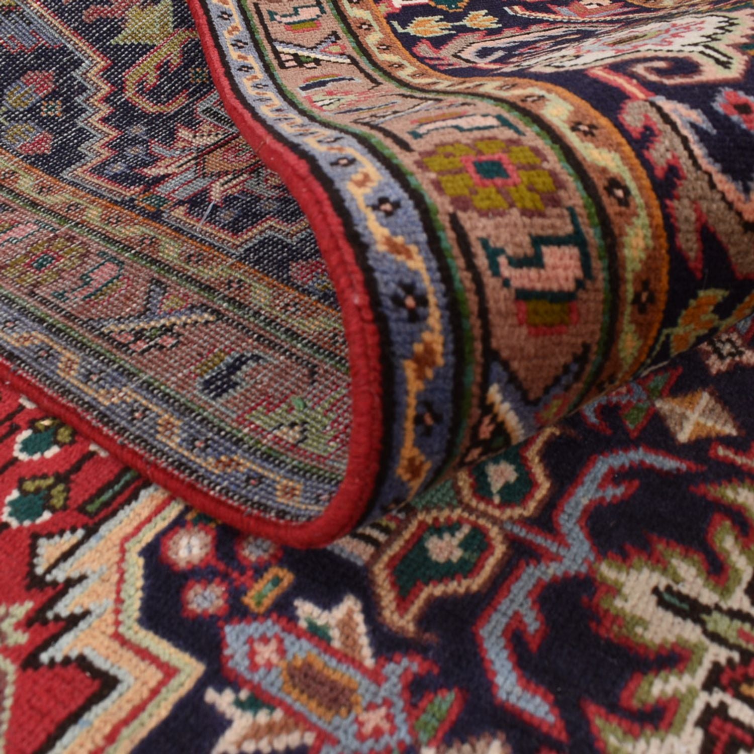 Tapis persan - Tabriz - 335 x 252 cm - rouge