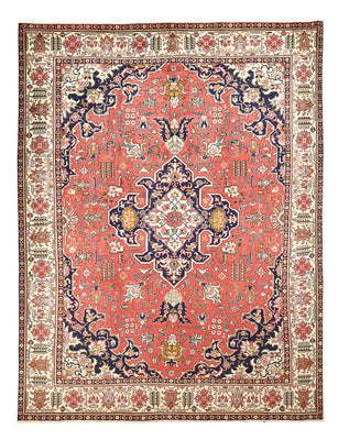 Tapis persan - Tabriz - 335 x 257 cm - rouge clair