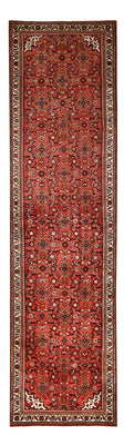 Tapis de couloir Tapis persan - Nomadic - 395 x 105 cm - rouge