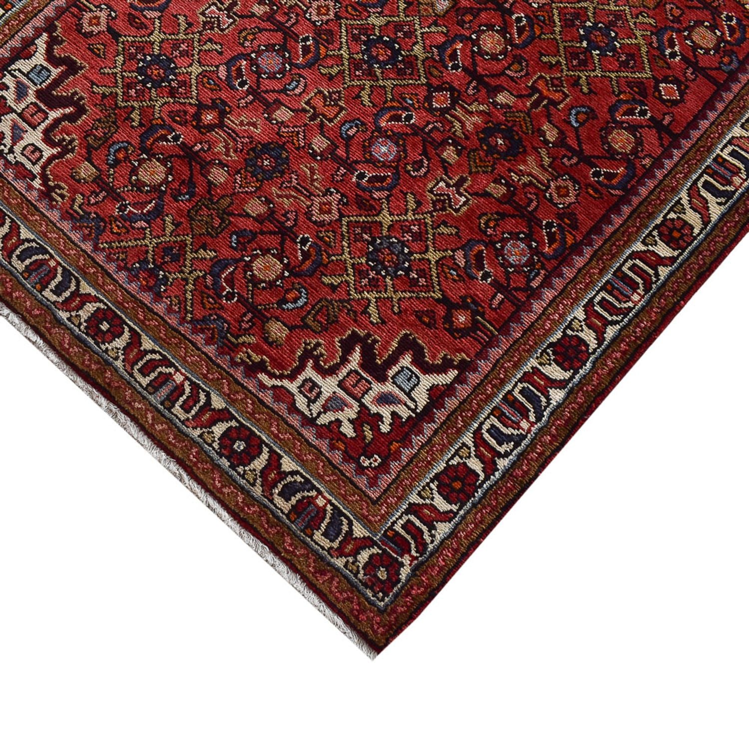 Tapis de couloir Tapis persan - Nomadic - 395 x 105 cm - rouge