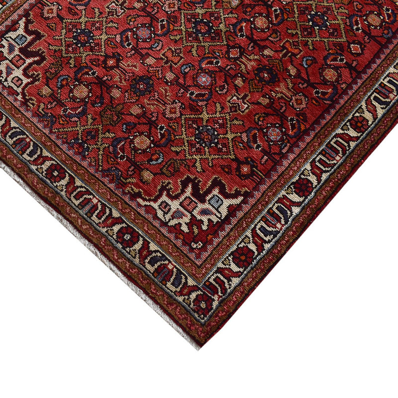 Tapis de couloir Tapis persan - Nomadic - 395 x 105 cm - rouge