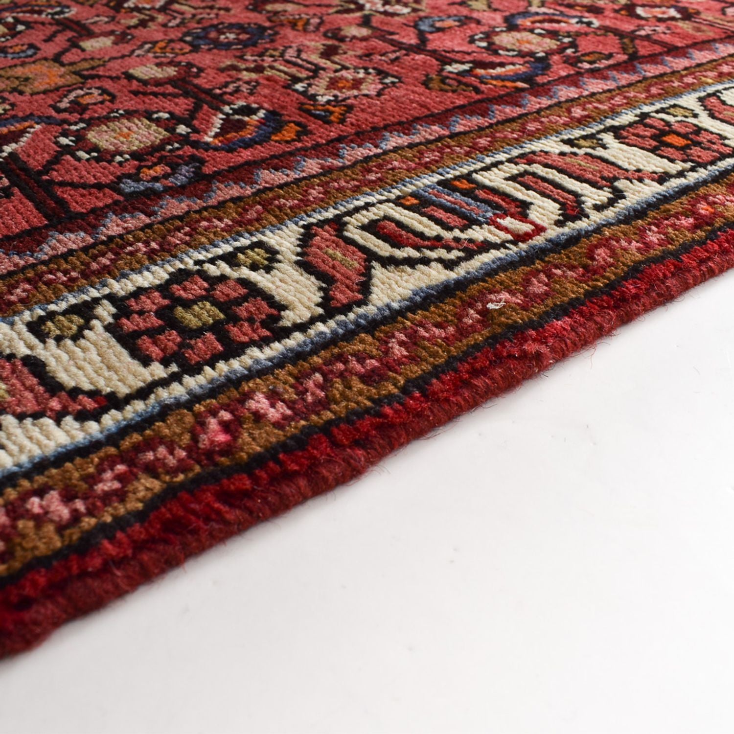 Tapis de couloir Tapis persan - Nomadic - 395 x 105 cm - rouge