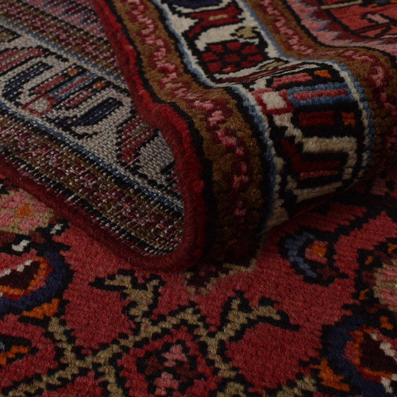 Tapis de couloir Tapis persan - Nomadic - 395 x 105 cm - rouge
