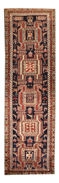Tapis de couloir Tapis persan - Nomadic - 325 x 100 cm - rouge clair – product image