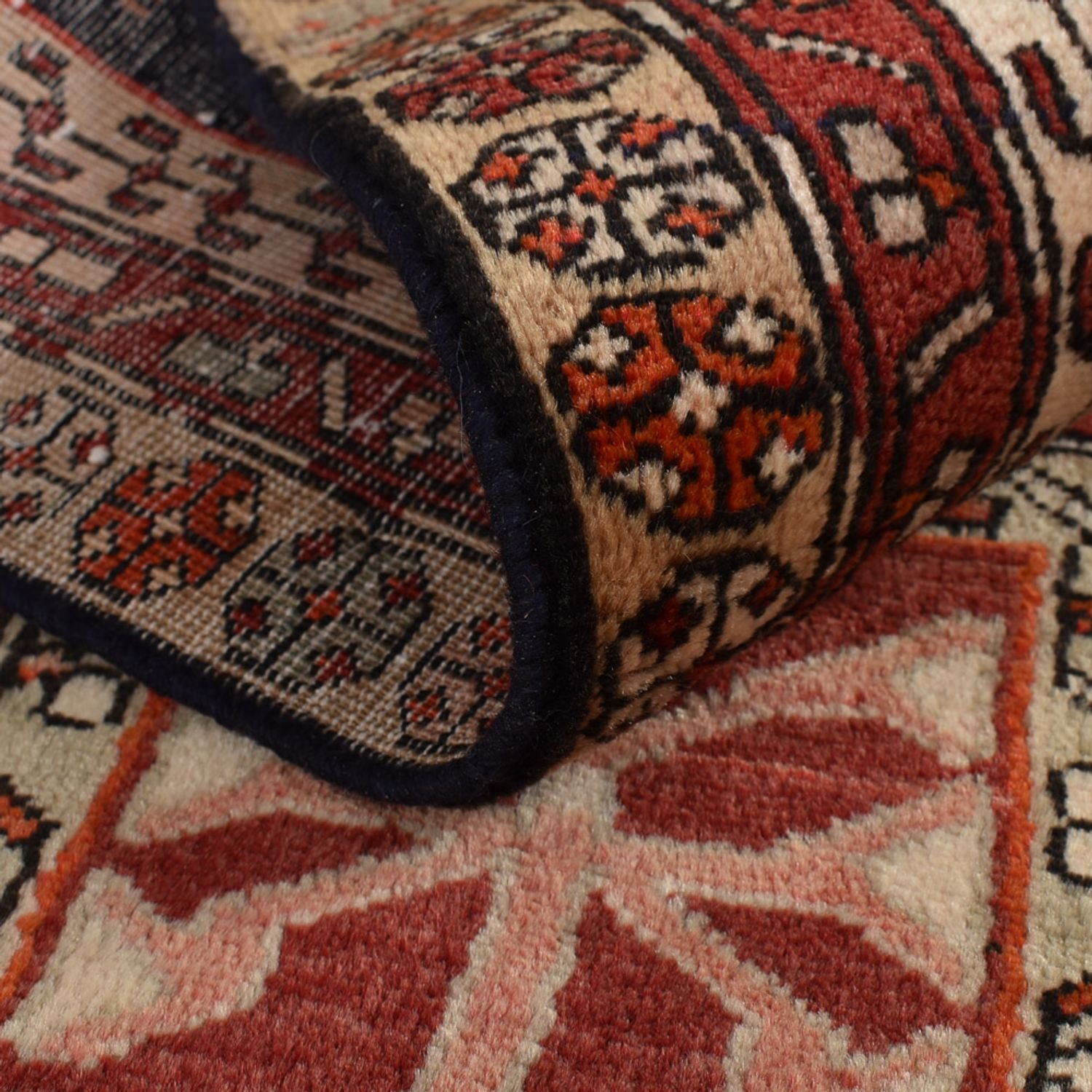 Tapis de couloir Tapis persan - Nomadic - 325 x 100 cm - rouge clair