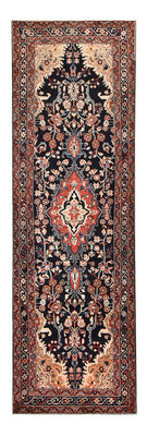 Tapis de couloir Tapis persan - Nomadic - 322 x 102 cm - bleu foncé