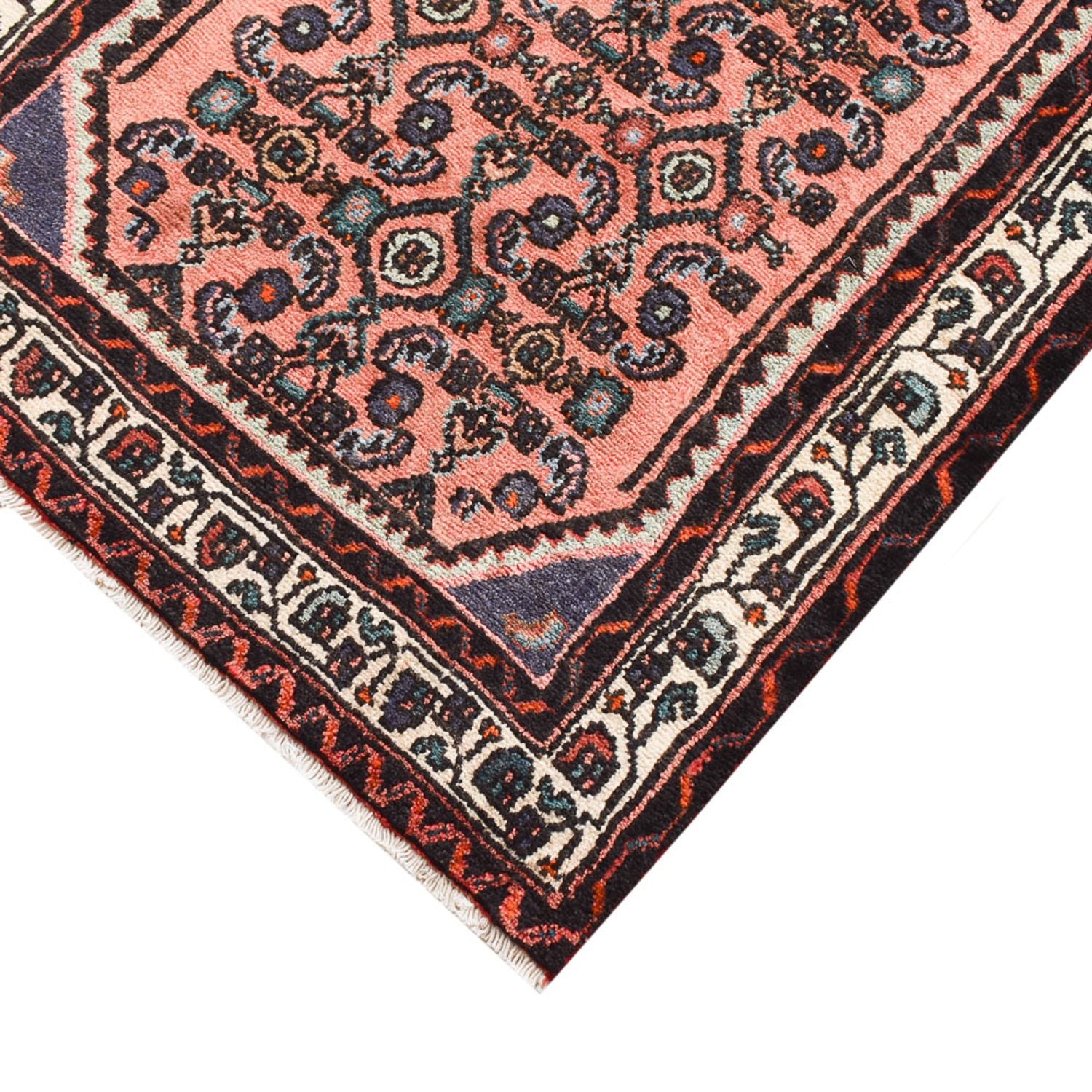 Tapis de couloir Tapis persan - Nomadic - 290 x 80 cm - rouge clair