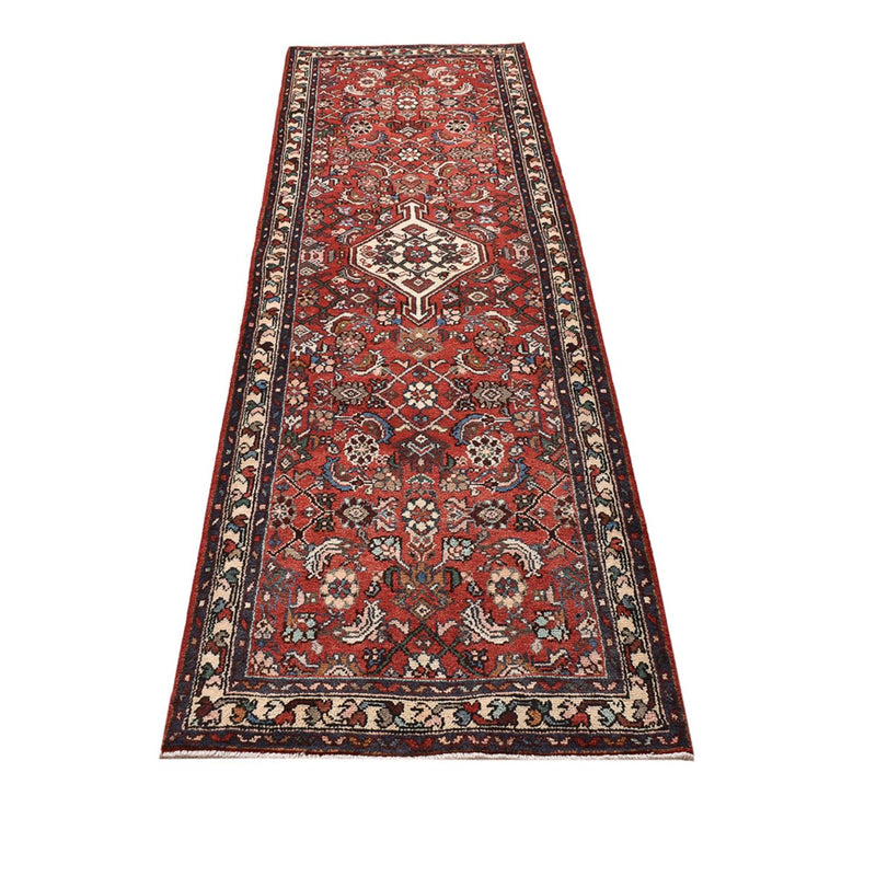 Tapis de couloir Tapis persan - Nomadic - 280 x 79 cm - rouge clair