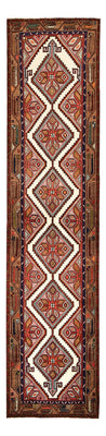 Tapis de couloir Tapis persan - Nomadic - 311 x 73 cm - rouge clair