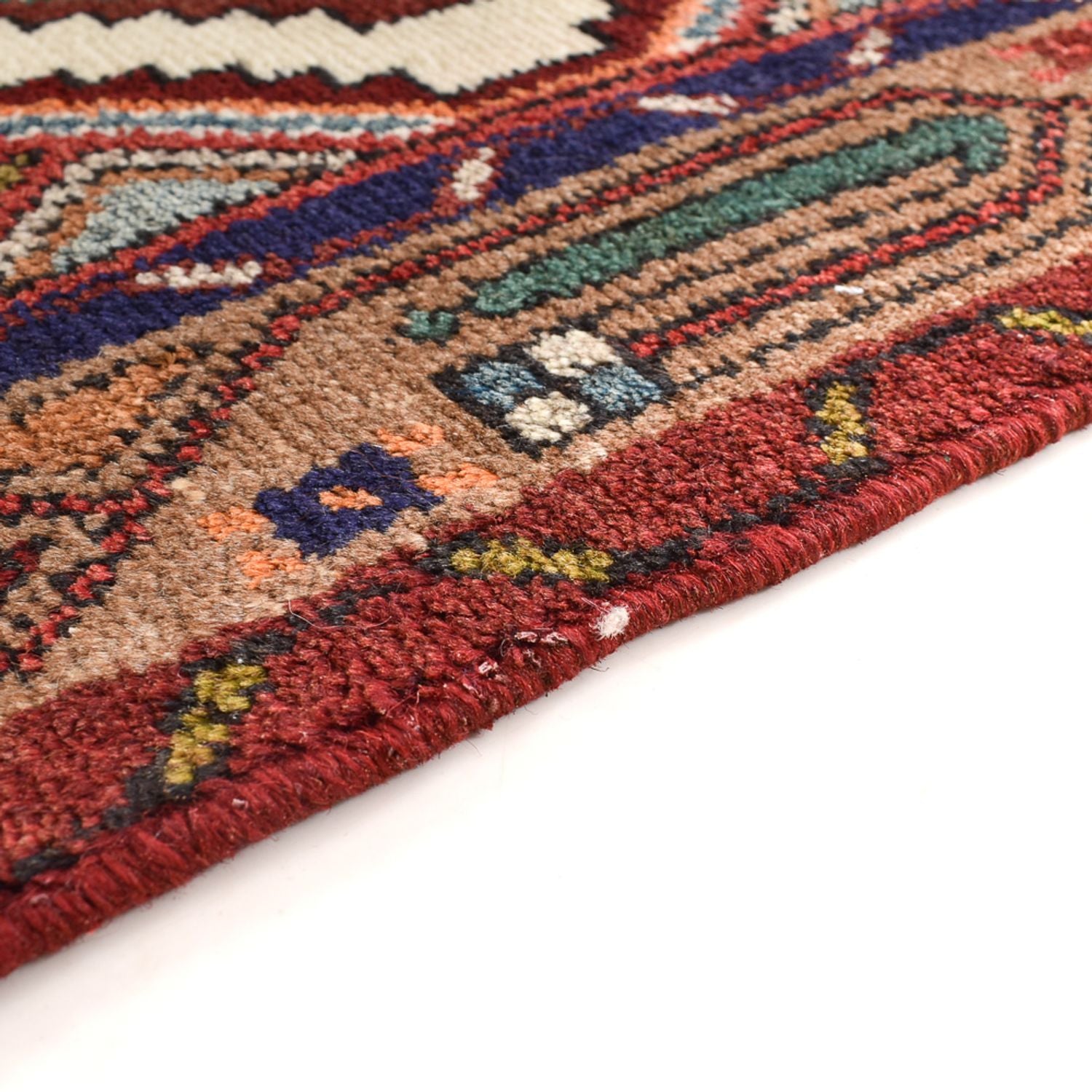 Tapis de couloir Tapis persan - Nomadic - 311 x 73 cm - rouge clair