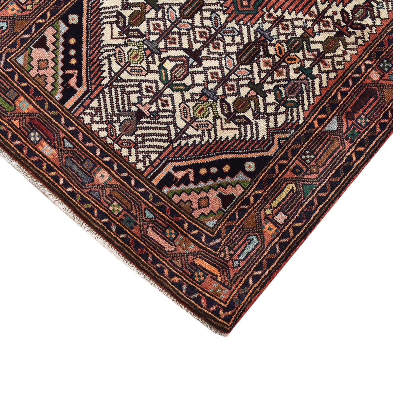 Tapis de couloir Tapis persan - Nomadic - 289 x 78 cm - taupe
