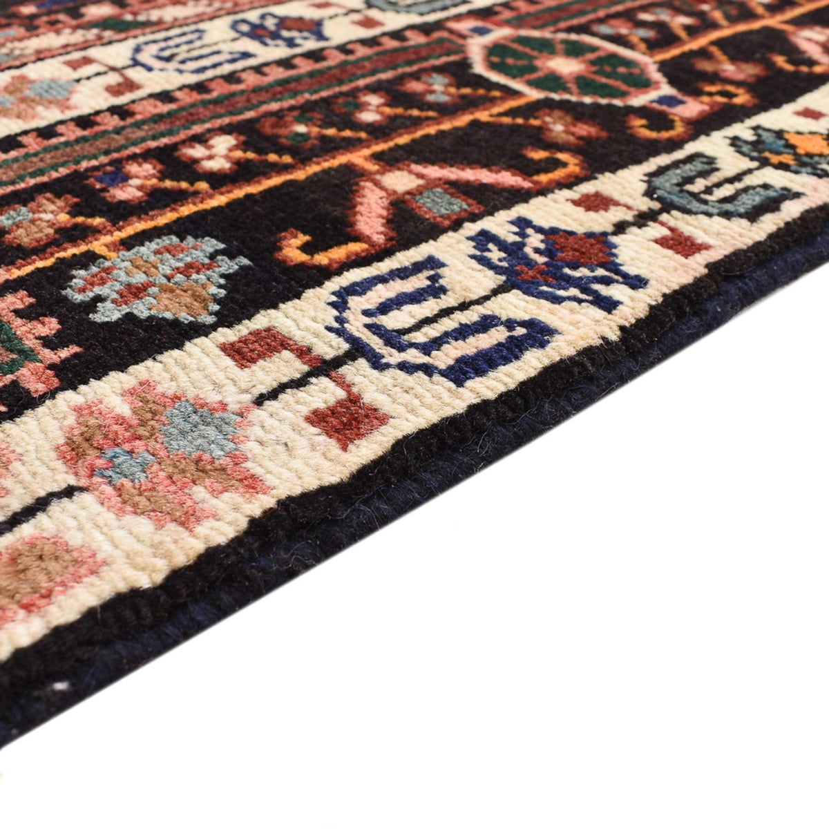 Tapis de couloir Tapis persan - Nomadic - 223 x 125 cm - multicolore