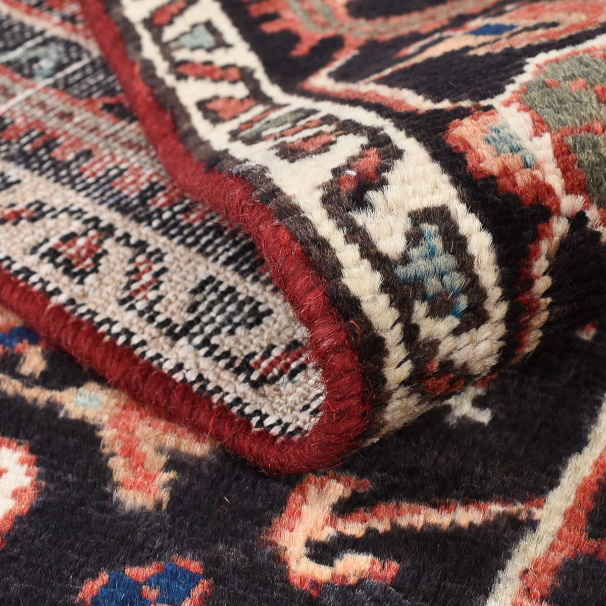 Tapis de couloir Tapis persan - Nomadic - 175 x 103 cm - multicolore