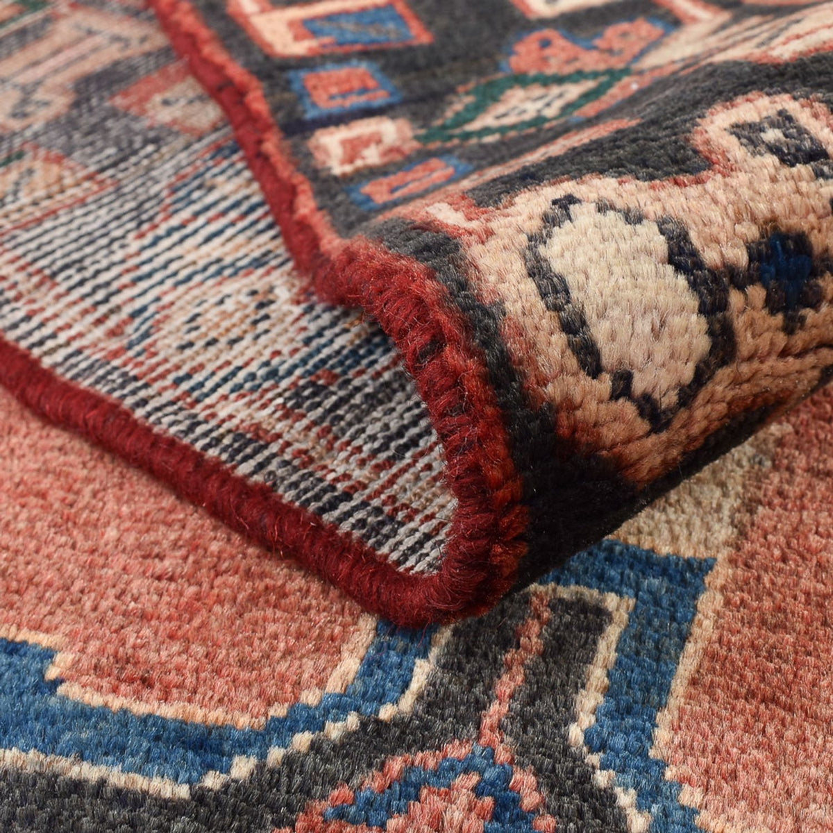 Tapis persan - Nomadic - 208 x 116 cm - multicolore