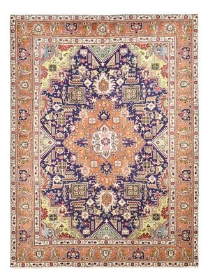 Tapis persan - Tabriz - 281 x 211 cm - multicolore