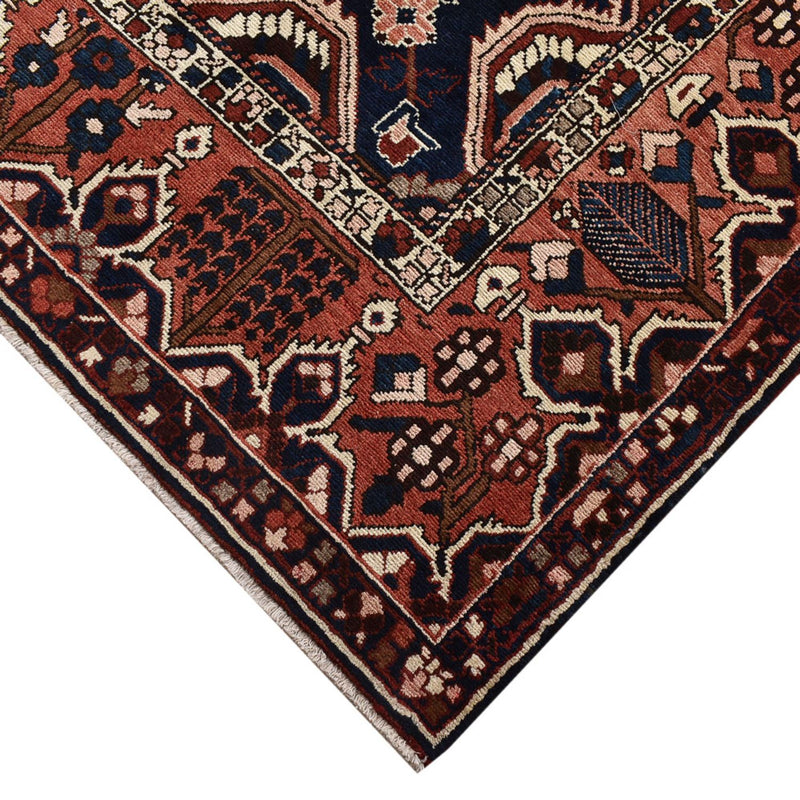 Tapis persan - Nomadic originale  - 369 x 312 cm - rouge foncé