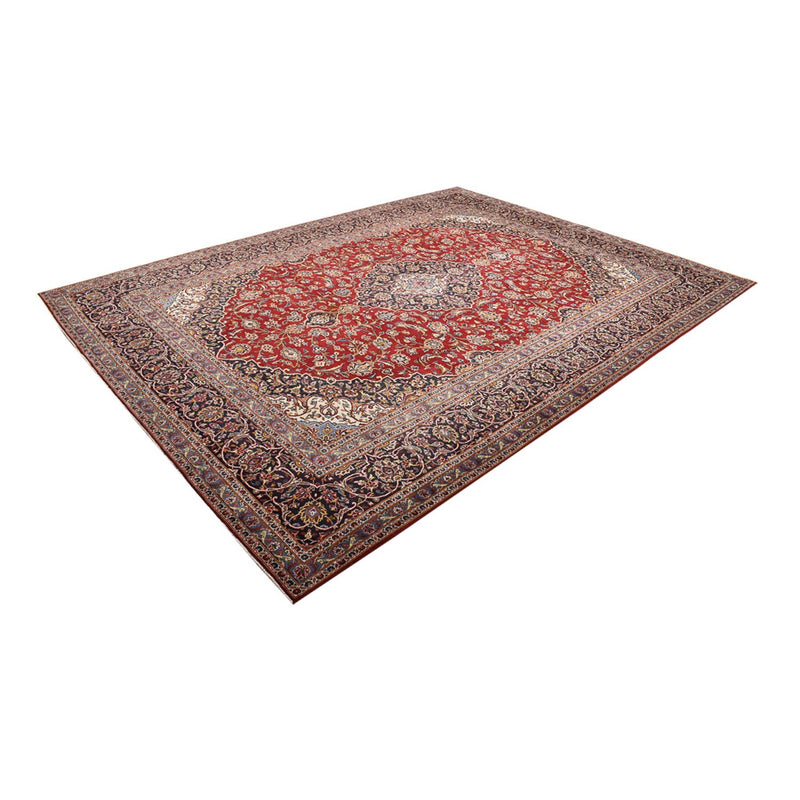 Tapis persan - Keshan - 395 x 296 cm - rouge