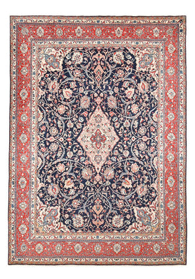 Tapis persan - Classique - 375 x 263 cm - bleu foncé