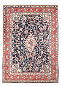 Tapis persan - Classique - 375 x 263 cm - bleu foncé