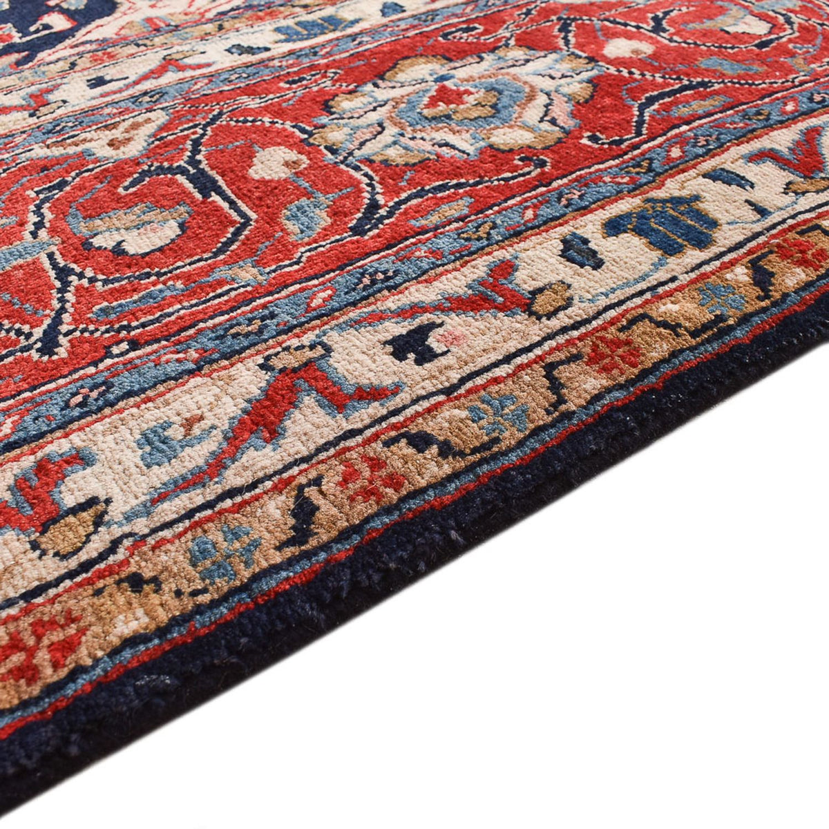 Tapis persan - Classique - 375 x 263 cm - bleu foncé