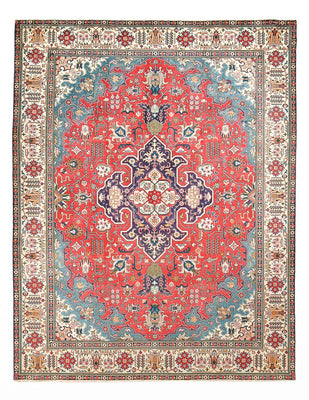 Tapis persan - Tabriz - 343 x 255 cm - rouge