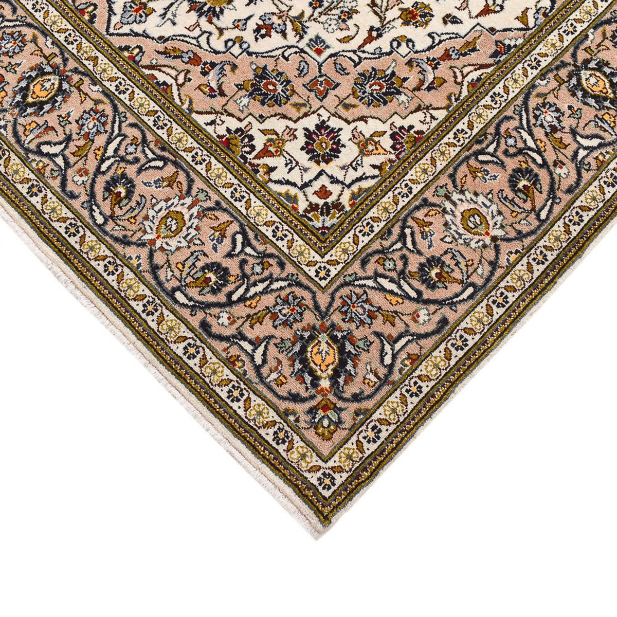 Tapis persan - Keshan - 212 x 135 cm - sable