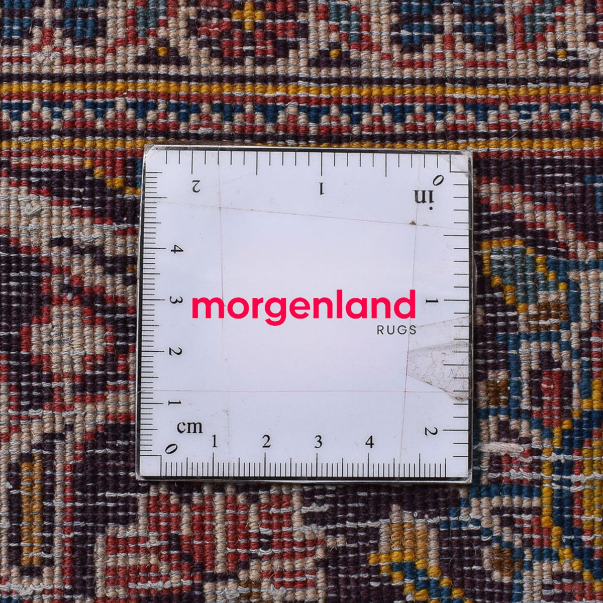 Tapis persan - Keshan - 220 x 136 cm - rouge clair