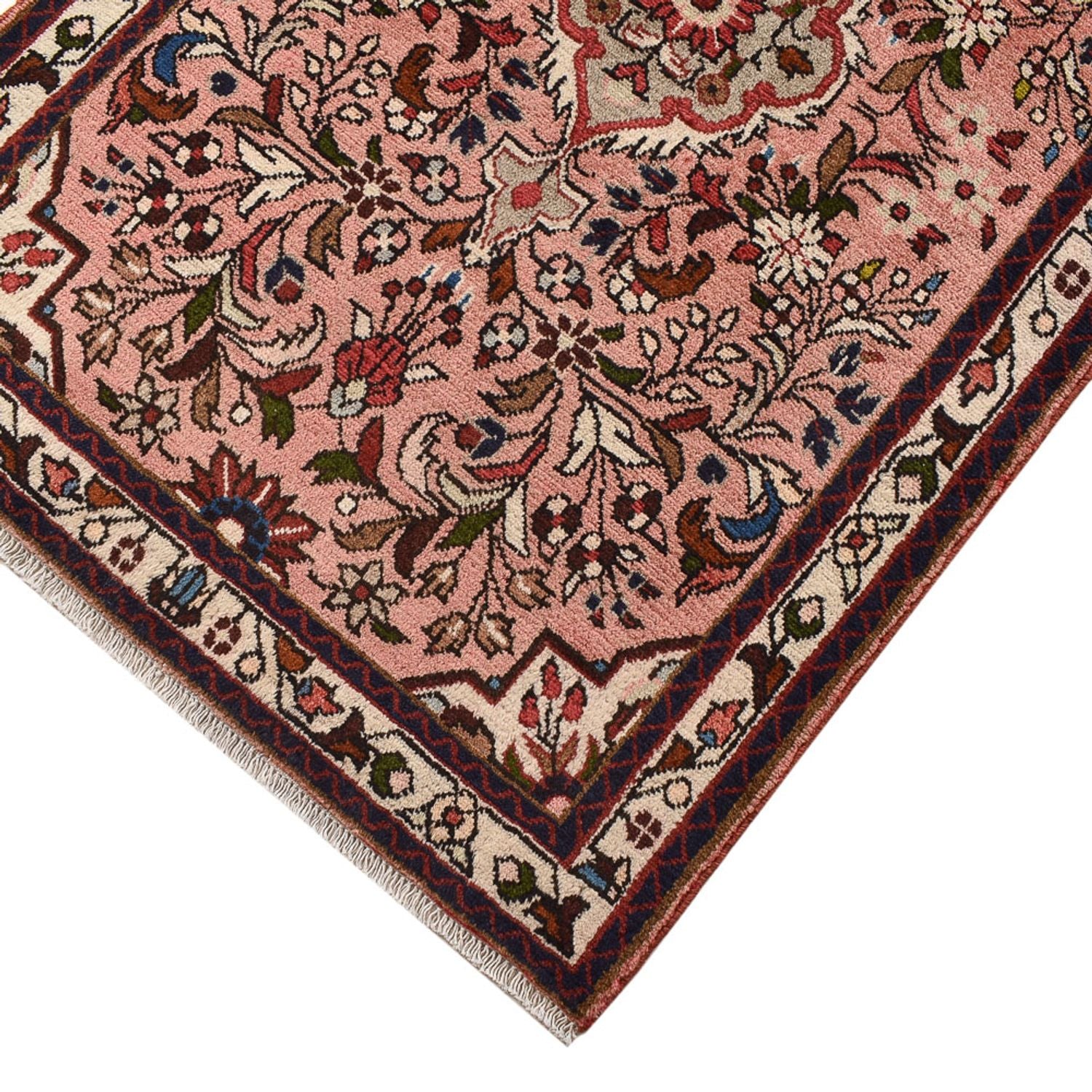 Tapis de couloir Tapis persan - Nomadic - 328 x 78 cm - rouge clair