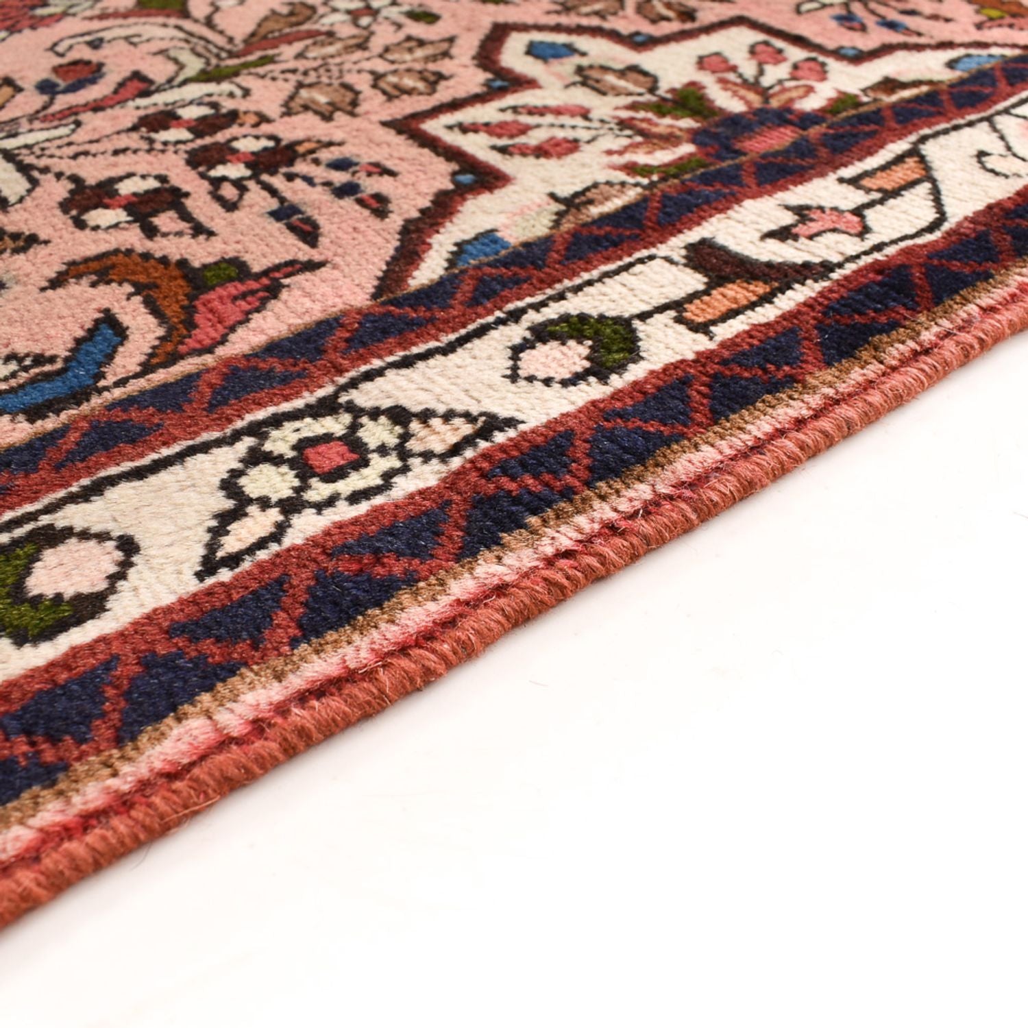 Tapis de couloir Tapis persan - Nomadic - 328 x 78 cm - rouge clair