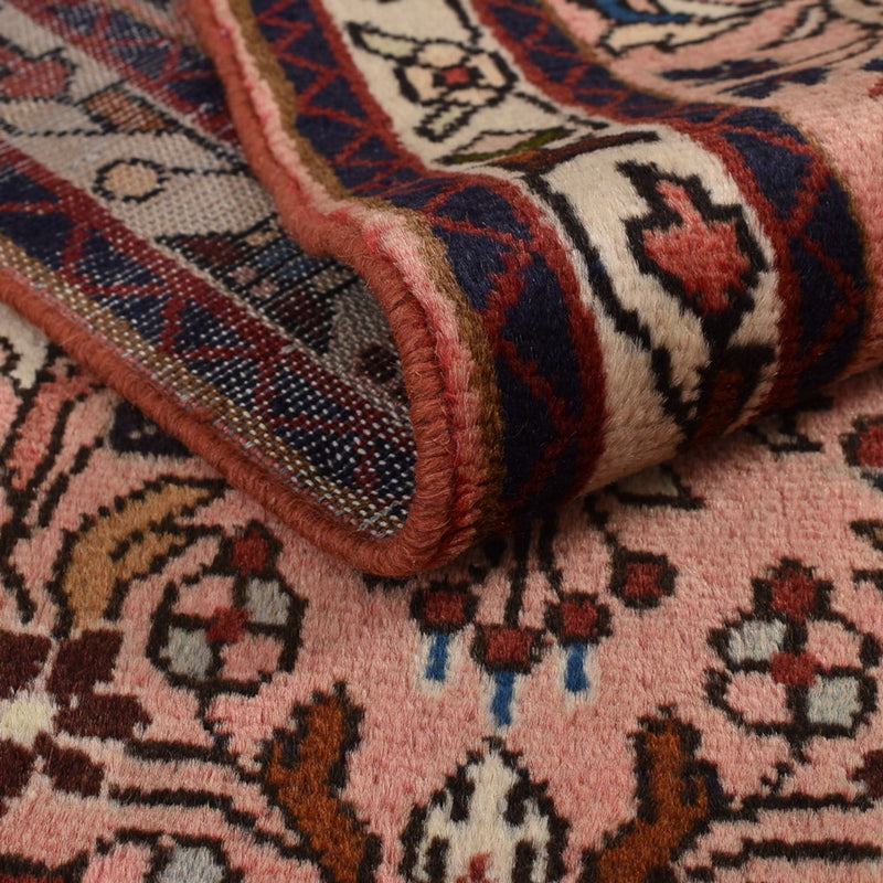 Tapis de couloir Tapis persan - Nomadic - 328 x 78 cm - rouge clair