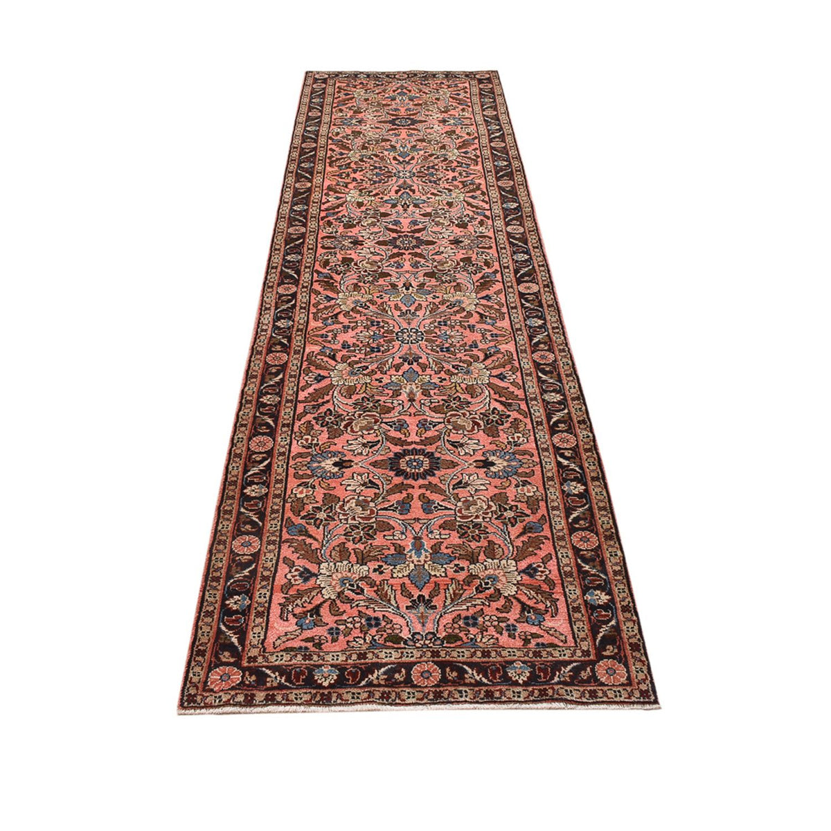 Tapis de couloir Tapis persan - Nomadic - 304 x 85 cm - rouge clair