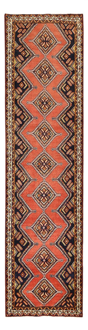 Tapis de couloir Tapis persan - Nomadic - 312 x 81 cm - rouge