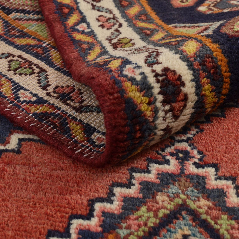 Tapis de couloir Tapis persan - Nomadic - 312 x 81 cm - rouge