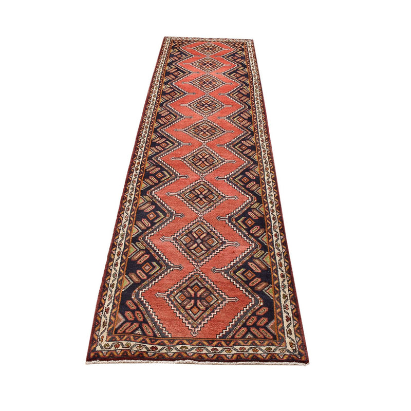 Tapis de couloir Tapis persan - Nomadic - 312 x 81 cm - rouge